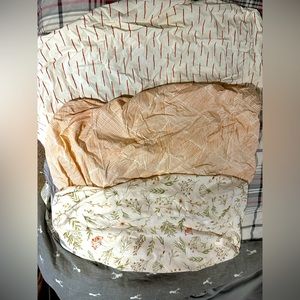 Set of 3 changing pad covers